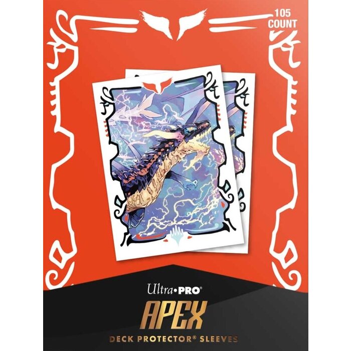 Ultra Pro Sleeves - 66x91mm - Ultra Pro Apex - 105/pk - MTG Dragonstorm -