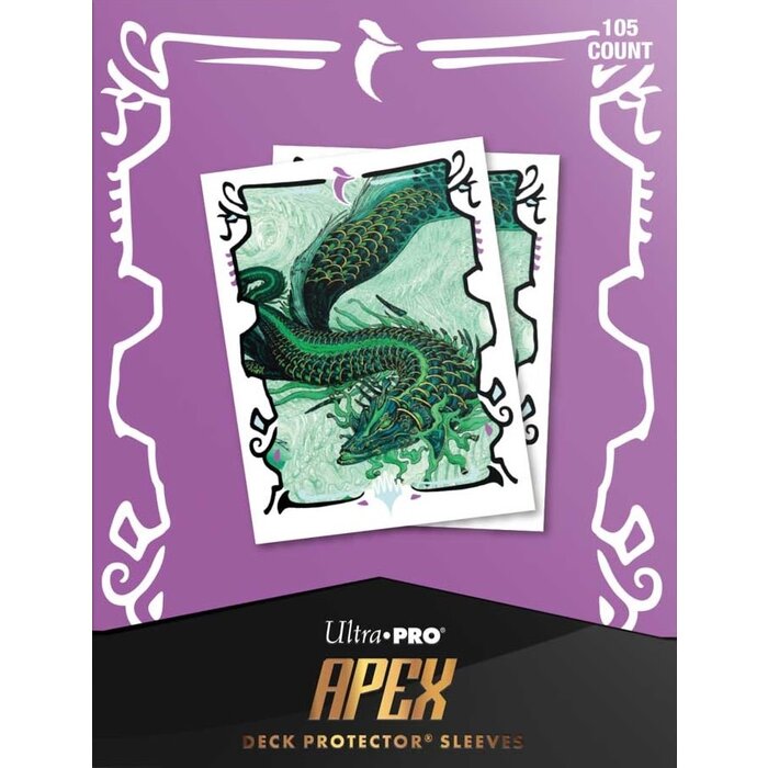 Ultra Pro Sleeves - 66x91mm - Ultra Pro Apex - 105/pk - MTG Dragonstorm -