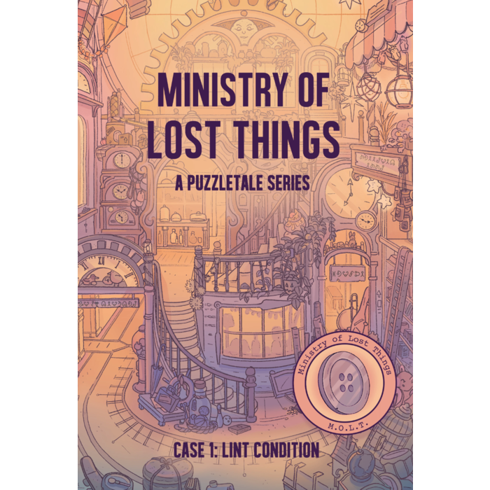 PostCurious Ministry of Lost Things: Case 1: Lint Condition (A Puzzletale Series)