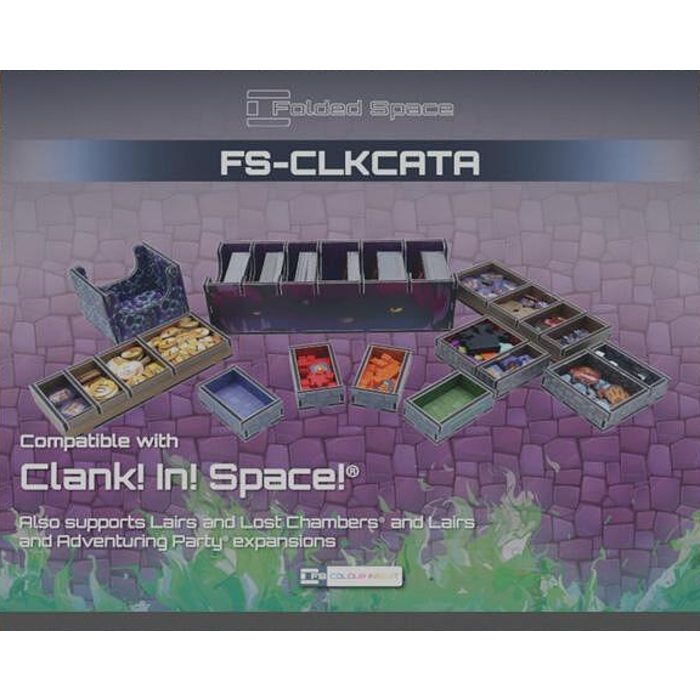 Folded Space Insert for Clank! Catacombs