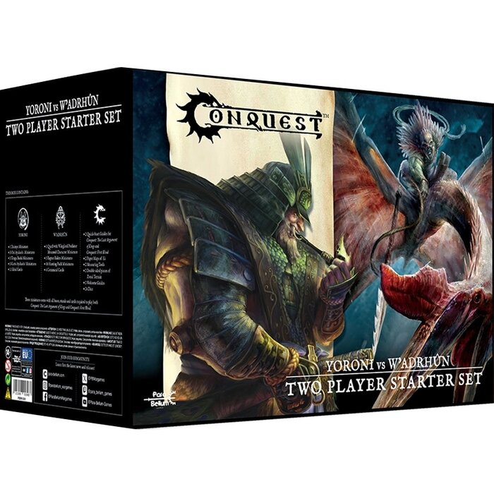 Para Bellum Wargames Conquest: Yoroni vs. W'adrhun Two Player Starter Set