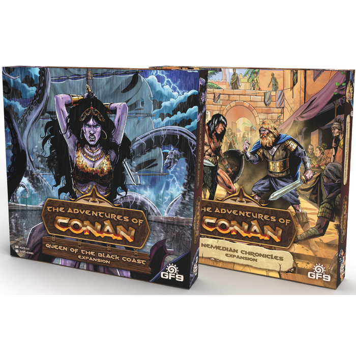 Gale Force Nine The Adventures of Conan: Queen of the Black Coast & Nemedian Chronicles Expansion Bundle