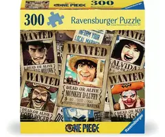Ravensburger 300 pcs - One Piece: Wanted Posters