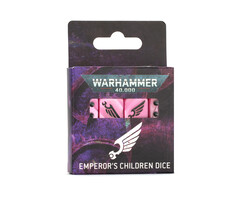 Games Workshop Warhammer 40K: Chaos Space Marines (Emperor's Children) - Dice Set