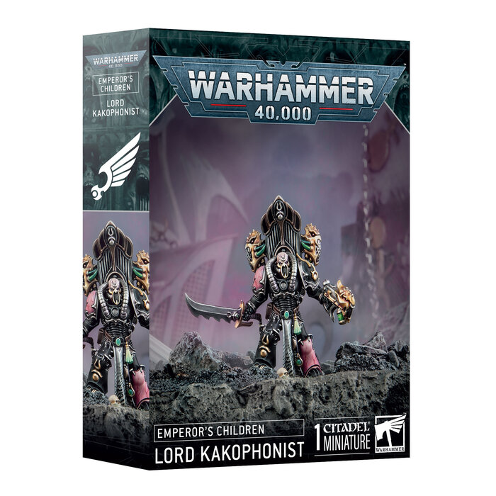 Games Workshop Warhammer 40K: Chaos Space Marines (Emperor's Children) - Lord Kakophonist