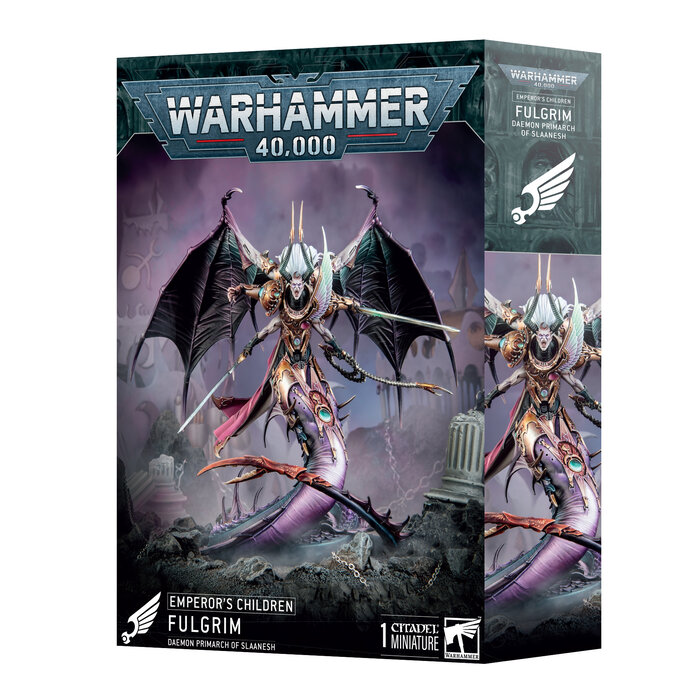 Games Workshop Warhammer 40K: Chaos Space Marines (Emperor's Children) - Fulgrim – Daemon Primarch of Slaanesh