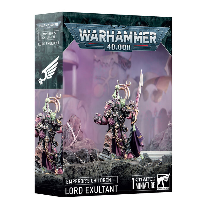 Games Workshop Warhammer 40K: Chaos Space Marines (Emperor's Children) - Lord Exultant