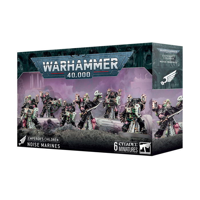 Games Workshop Warhammer 40K: Chaos Space Marines (Emperor's Children) - Noise Marines