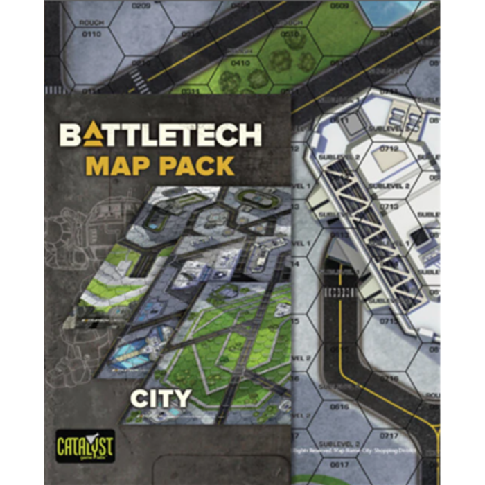 Catalyst Games Battletech: Map Pack - City