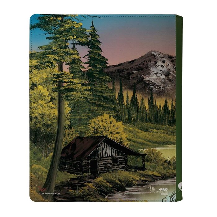 Ultra Pro 9-Pocket Pro Binder - Zippered - Bob Ross - Mountain Retreat