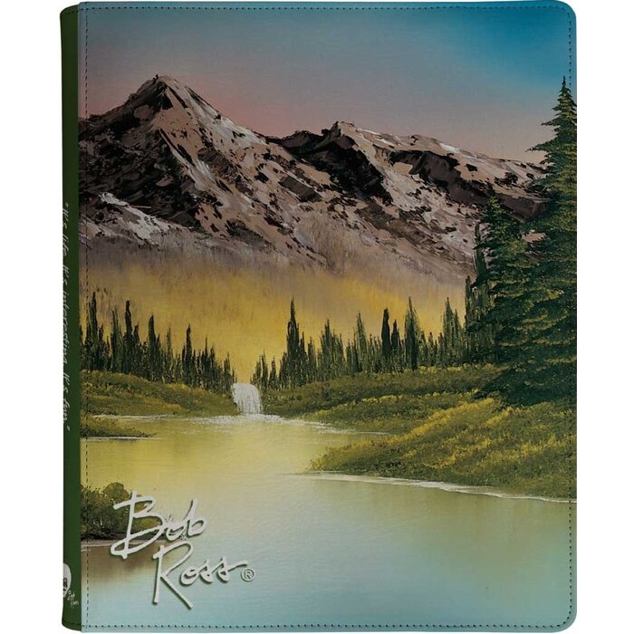 Ultra Pro 9-Pocket Pro Binder - Zippered - Bob Ross - Mountain Retreat