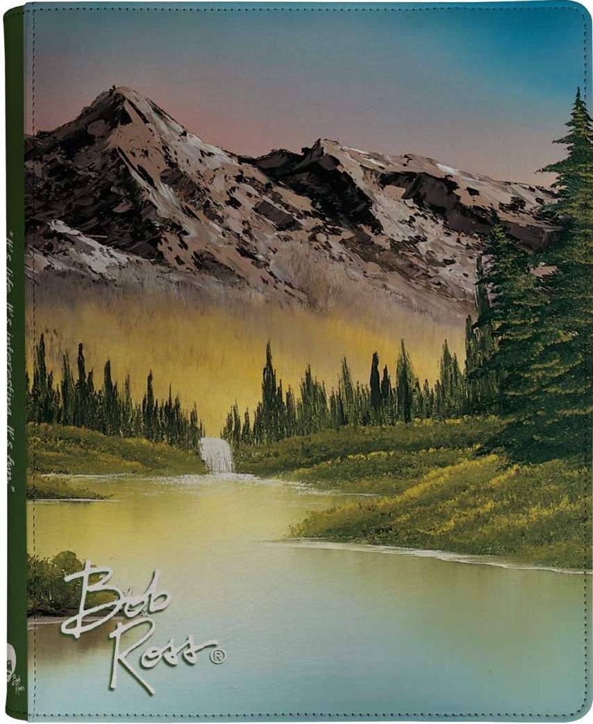 Ultra Pro 9-Pocket Pro Binder - Zippered - Bob Ross - Mountain Retreat