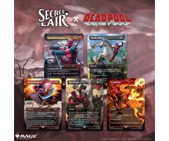 Wizards of the Coast Magic The Gathering TCG Secret Lair: Marvel Deadpool Set (Non-Foil) *LIMIT OF 1 PER HOUSEHOLD*