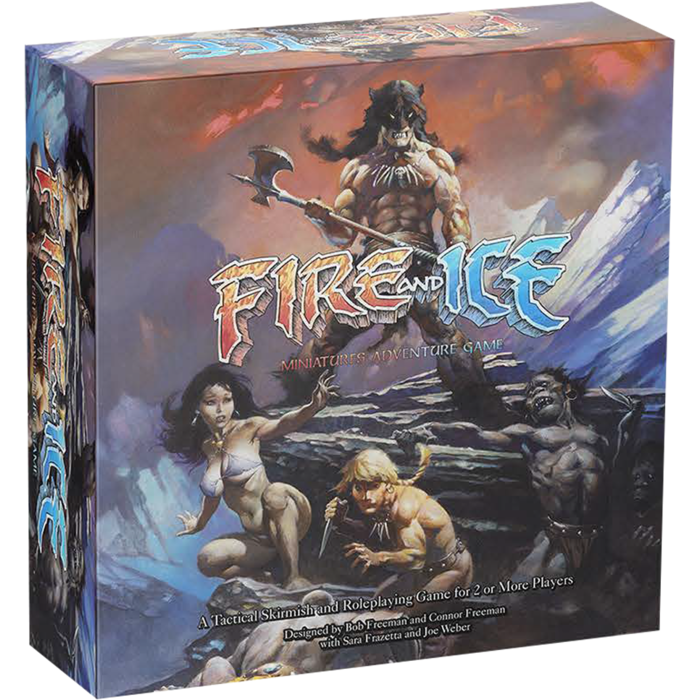 Dynamite Entertainment Fire and Ice: A Miniatures Adventure Game
