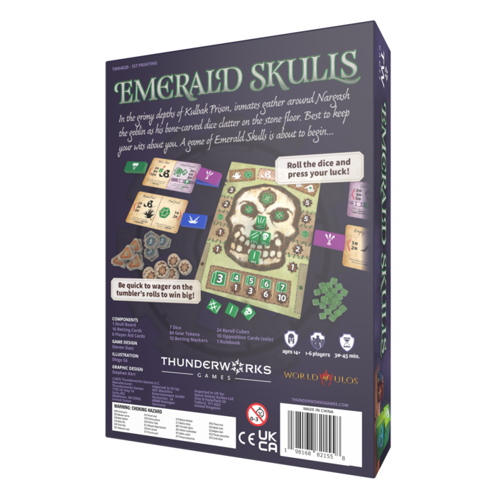 Thunderworks Games Emerald Skulls