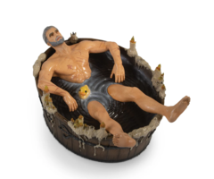 Misc Toys The Witcher 3: Geralt in Bath Figure