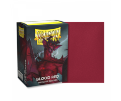 Arcane Tinmen Sleeves - 63x88mm - Dragon Shield - 100/pk - Matte - Blood Red