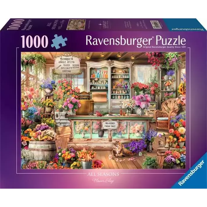 Ravensburger 1000 pcs - All Seasons Flower Shop
