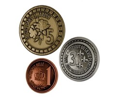 Misc Board Games La Fleur: Metal Coins