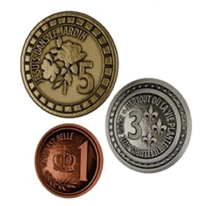 Misc Board Games La Fleur: Metal Coins