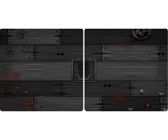 Misc Supplies Playmat - The Binding of Isaac: Four Souls 4-Player Mat (Requiem)