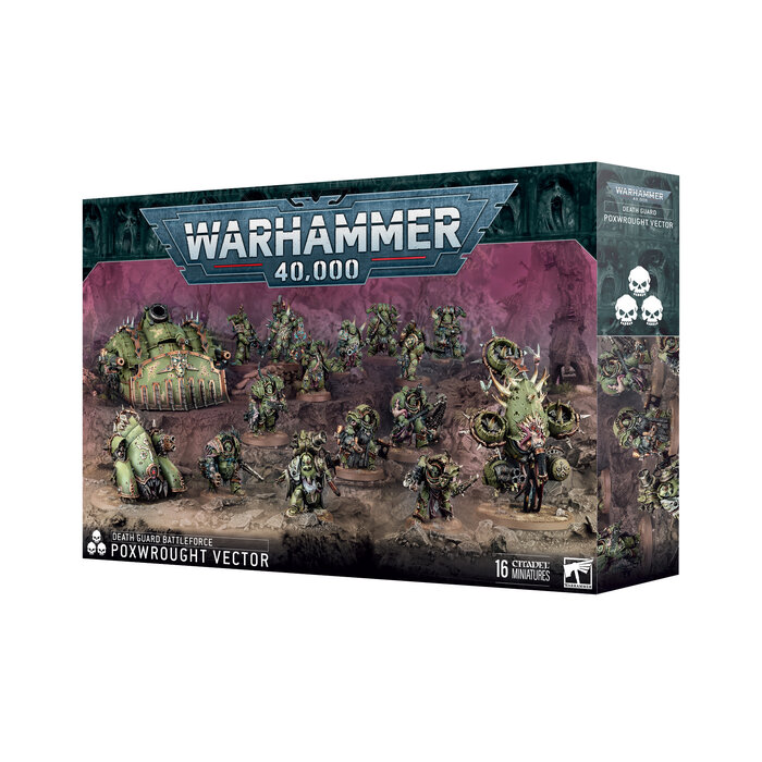 Games Workshop Warhammer 40K: Chaos Space Marines (Death Guard) - Battleforce: Poxwrought Vector