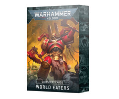 Games Workshop Warhammer 40K: Chaos Space Marines (World Eaters) - Datasheet Cards