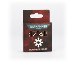 Games Workshop Warhammer 40K: Chaos Space Marines (World Eaters) - Dice Set