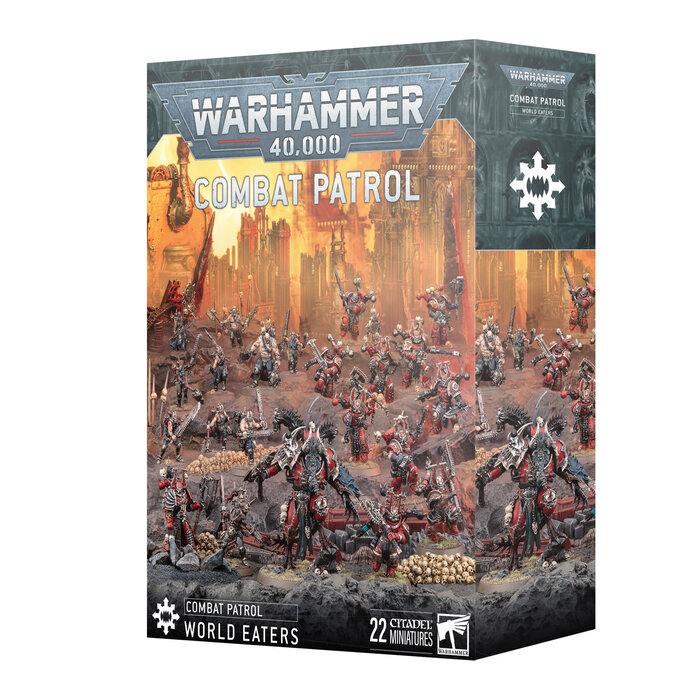 Games Workshop Warhammer 40K: Chaos Space Marines (World Eaters) - Combat Patrol (2025)