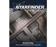 Paizo Publishing Starfinder Flip-Mat: Derelict Starships