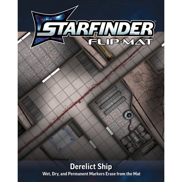 Paizo Publishing Starfinder Flip-Mat: Derelict Starships