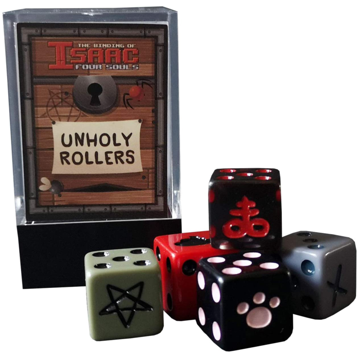 Misc Supplies The Binding of Isaac - Four Souls: Unholy Rollers Dice