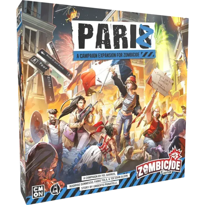 CMON Zombicide 2nd Edition: Pariz Expansion