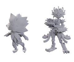 Wizkids/NECA LLC Pathfinder Deep Cuts Miniatures: Lotus Leshy & Flytrap Leshy