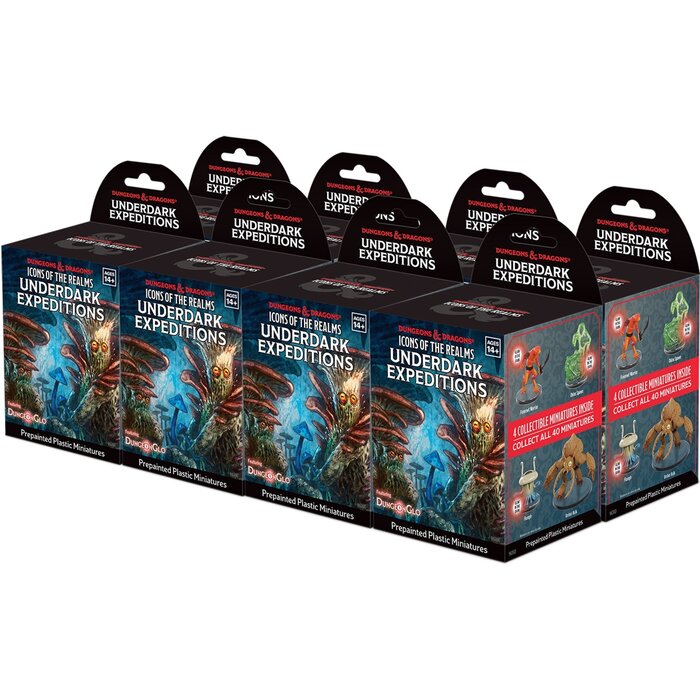 Wizkids/NECA LLC D&D Icons of the Realms: Miniature Booster - Underdark Expeditions