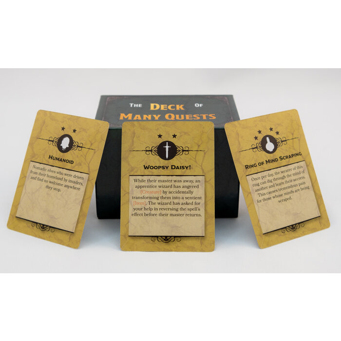 Misc RPGs The Deck of Many Quests