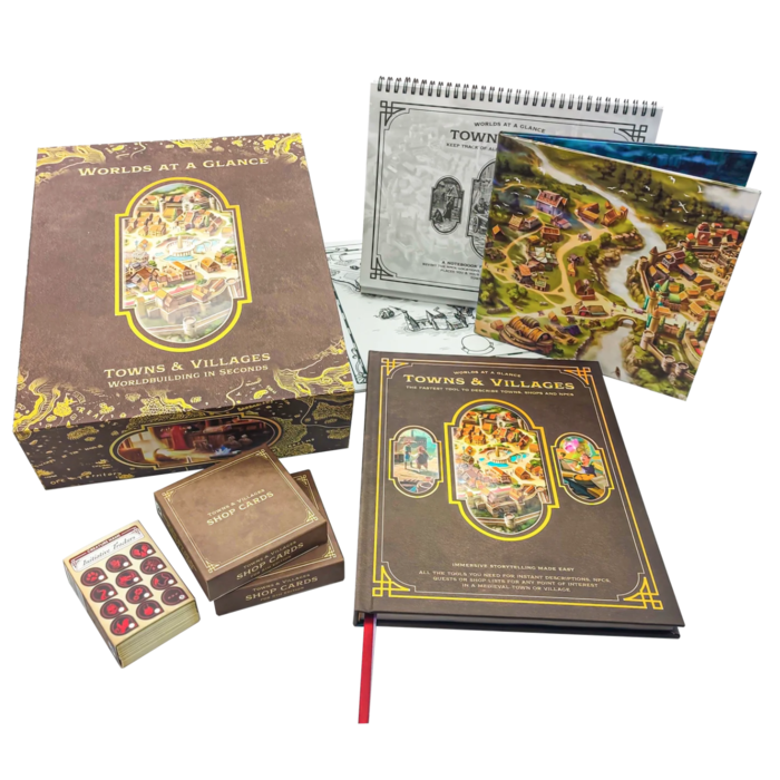 Misc Board Games Worlds at a Glance Box Set