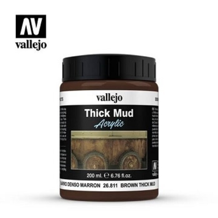 Vallejo Vallejo Diorama FX: Thick Mud -
