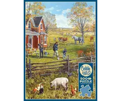 Cobble Hill Puzzles 500 pcs - Young Family Farm