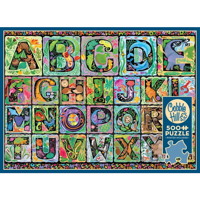 Cobble Hill Puzzles 500 pcs - A to Z