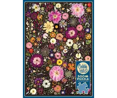 Cobble Hill Puzzles 500 pcs - Flower Press: Little Hollow & Red Daisy