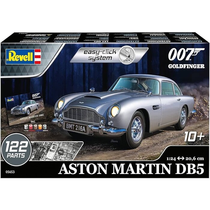 Revell Model Kits James Bond 007: Aston Martin DB 5 Model Kit (1:25 Scale)