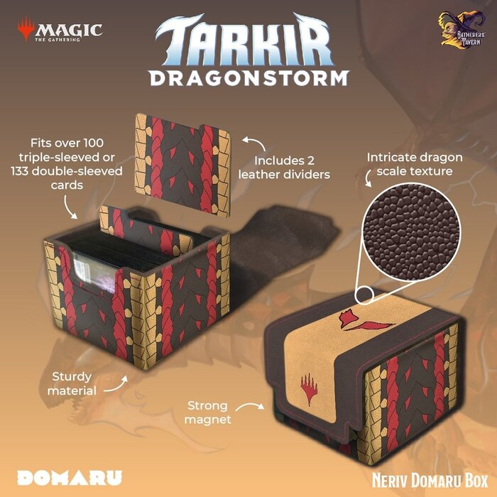 Misc Supplies Deck Box - MTG: Dragonstorm Domaru Box -