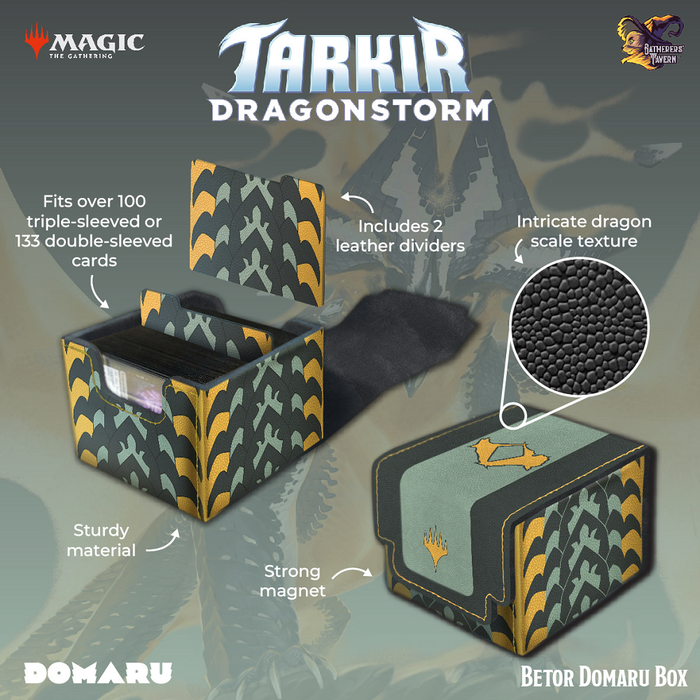 Misc Supplies Deck Box - MTG: Dragonstorm Domaru Box -
