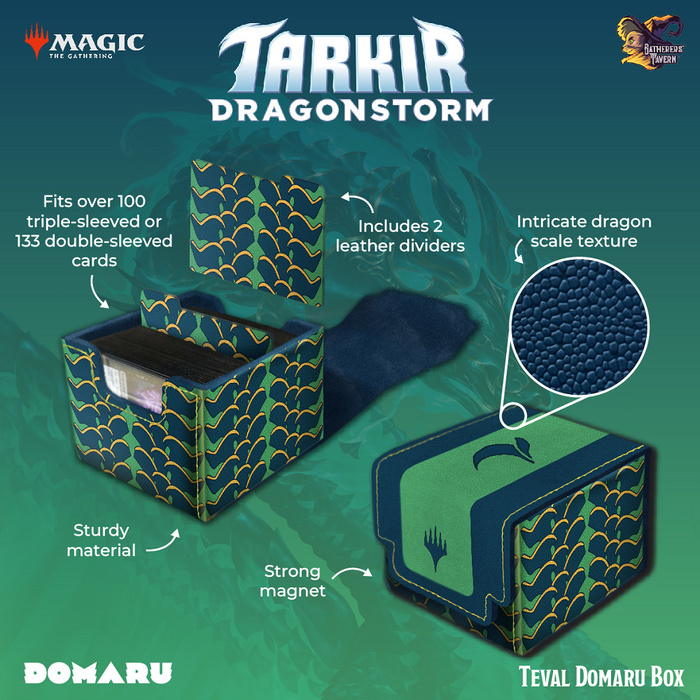 Misc Supplies Deck Box - MTG: Dragonstorm Domaru Box -