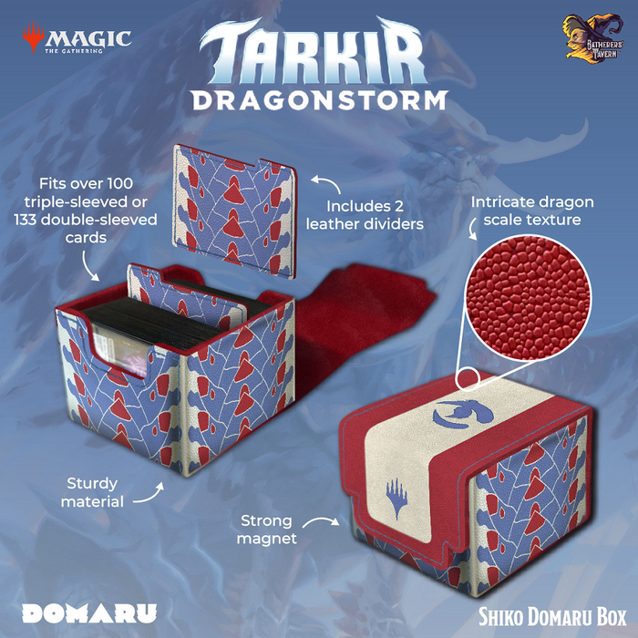 Misc Supplies Deck Box - MTG: Dragonstorm Domaru Box -