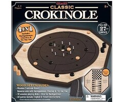 Kroeger Import Games Classic Crokinole 27" 4 in 1