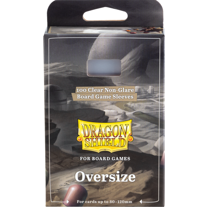 Arcane Tinmen Sleeves - 80x120mm - Dragon Shield - 100/pk - Oversize