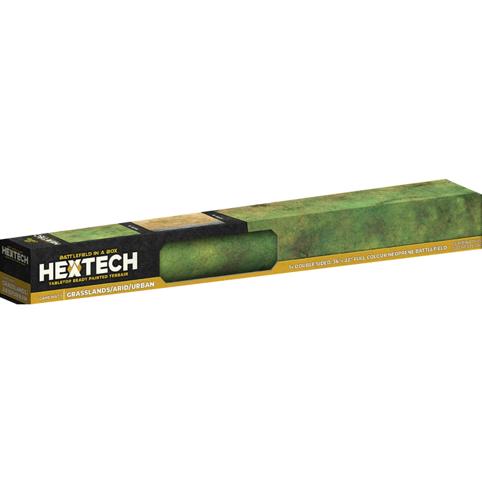 Gale Force Nine Playmat - Hextech: Game Mat Grasslands/Arid/Urban) 36x22