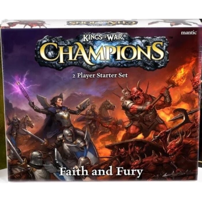 Mantic Games Kings of War Champions: Faith & Fury 2-Player Starter